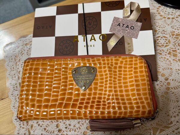 ATAO長財布 L字ファスナー 長財布