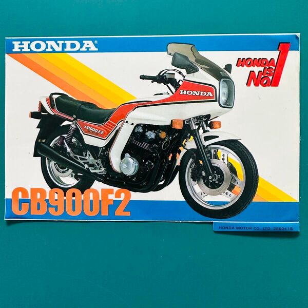 未使用保管品 ホンダ HONDA IS No.1 CB900F2 ステッカー 当時物