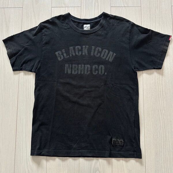 NEIGHBORHOOD ネイバーフッド BLACK ICON Tシャツ 黒 Mサイズ