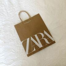 ★新品★ZARA★ショッパー★ザラ★ショップ袋★手提げ袋★紙袋★手さげ袋★ラッピング袋★包装★トートバッグ★エコバッグ★ギフトバッグ★_画像1