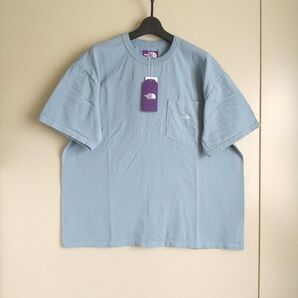 ザ ノースフェイス パープルレーベル 7oz Pocket Tee N25SI102 サックスブルー XLサイズ 新品