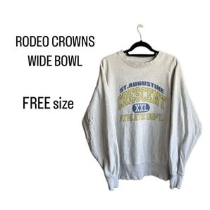 RODEO CROWNS WIDE BOWL トレーナー FREE size