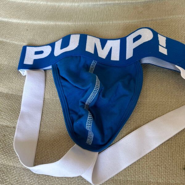 ジョグストラップ ブルー PUMP
