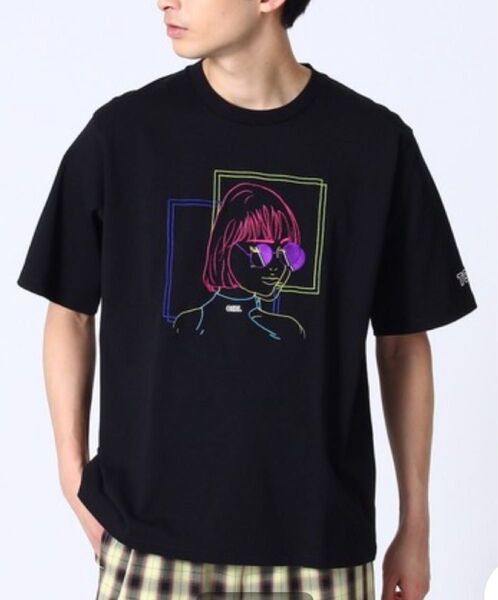 tk.TAKEO KIKUCHI NEONがーるTシャツ