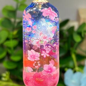No.220 夜桜 桜 月 蓄光