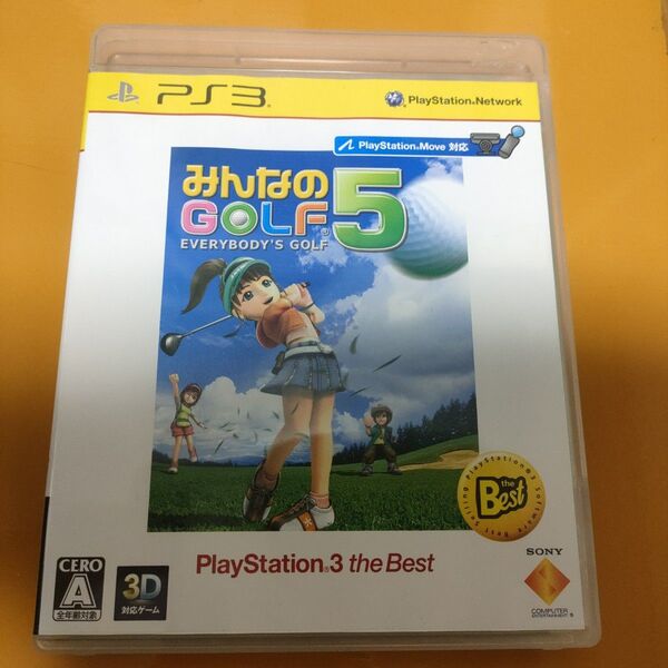 PS3 みんなのGOLF5 みんなのゴルフ5