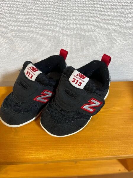 new balance ベビーシューズ 12.5cm ブラック