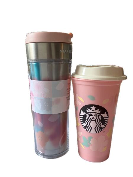 未使用★スターバックス★桜 タンブラー ステンレス クリエイトユアタンブラー &リユーザブルカップ