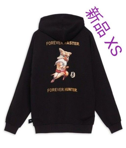 PUMAモンハン フーディー XS アイルー モンスターハンター コラボ 20周年 限定商品 新品 未開封