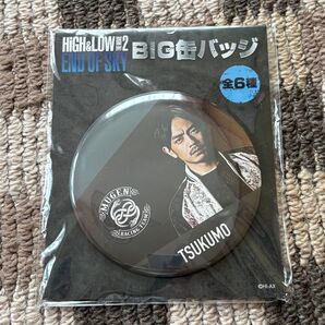 【過去物】 HIGH&LOW THE MOVIE2 END OF SKY BIG缶バッジ 九十九 青柳翔