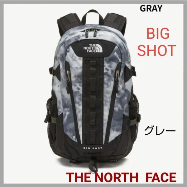 【新品】ザ ノースフェイス ビッグショット グレー リュック バッグパック 日本未発売 韓国正規品