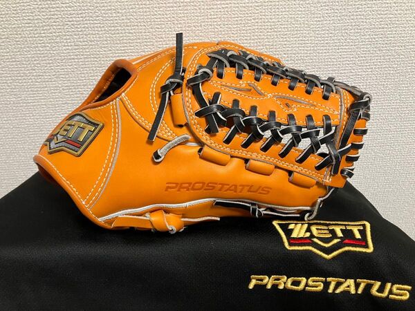 プロステイタス 硬式オーダーグラブ キップレザー 内野手156型 日本製 未使用