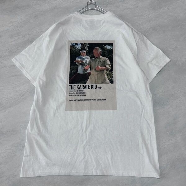 【希少品】 GILDAN ギルダン ムービーシャツ Lサイズ ベストキッド KARATE KID