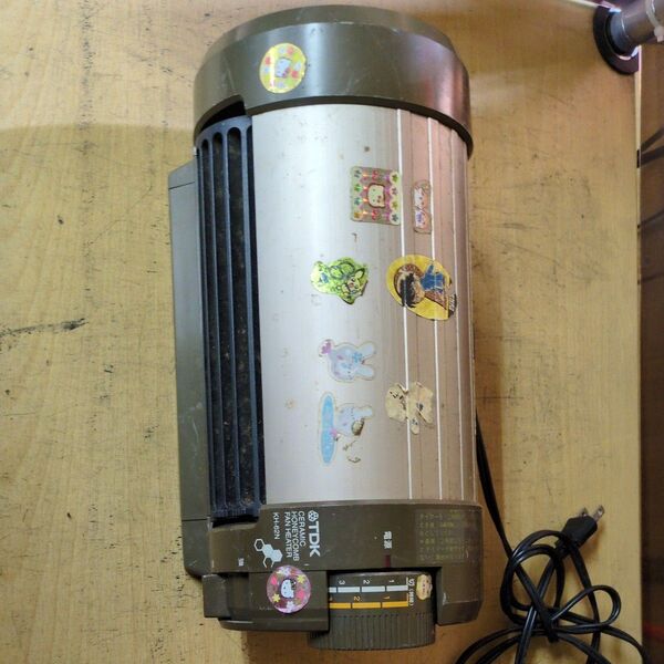 tdk小型セラミックハニカムファンヒーターkh-61n