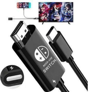Switch テレビ接続ケーブル 4K&1080P解像度 HDMI変換