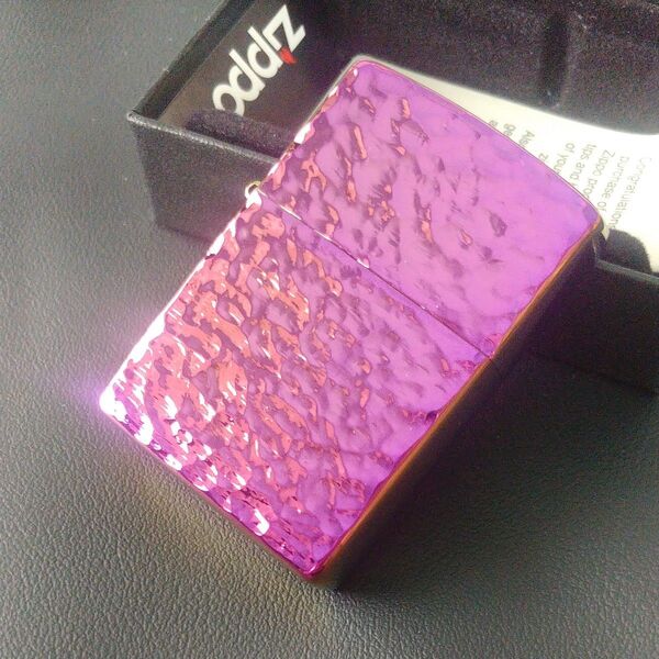 ZIPPO ハンマートーン ピンクパープル