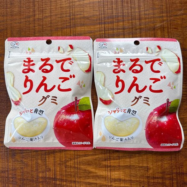 不二家 まるでりんごグミ 2袋