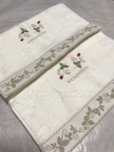 26日まで出品 ウェッジウッド フェイスタオルセット