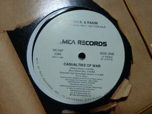 【us promo only/us original】eric b & rakim/casual ties of war