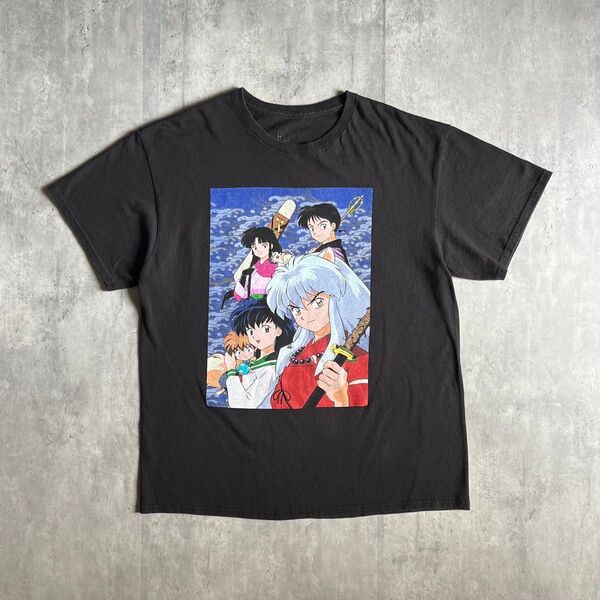 【00s used】犬夜叉 高橋留美子 Tシャツ アニメT 古着