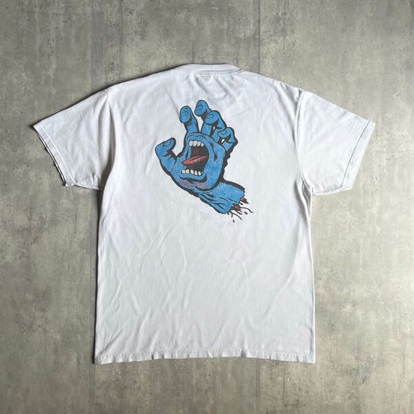 【00s santa cruz】Tシャツ スクリーミングハンド ハードコア 古着