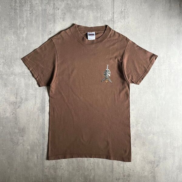 【90s powell peralta】Tシャツ TULTEX スカル ソード usa製 vintage 古着