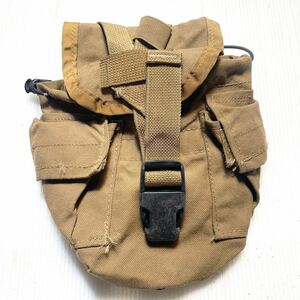 米軍放出品 USMC 海兵隊 青タグ 初期型 キャンティーン ポーチ 中古 ODA seals