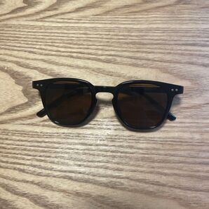サングラス ブラウン