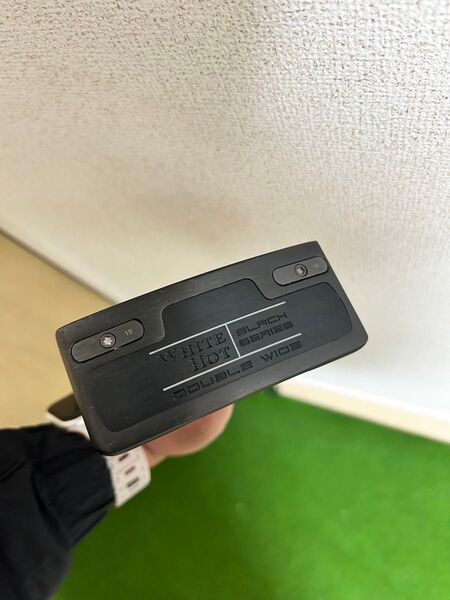 オデッセイ パター ホワイトホット ブラック 限定 34インチ DOUBLE WIDE 1ラウンド使用のみ white hot