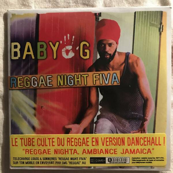 【CD Single】Baby G/Reggae Night Fiva France盤　未開封