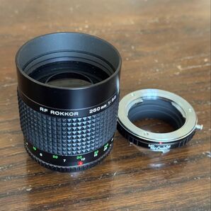 【美品】MINOLTA ミノルタ RF ROKKOR 250mm F5.6