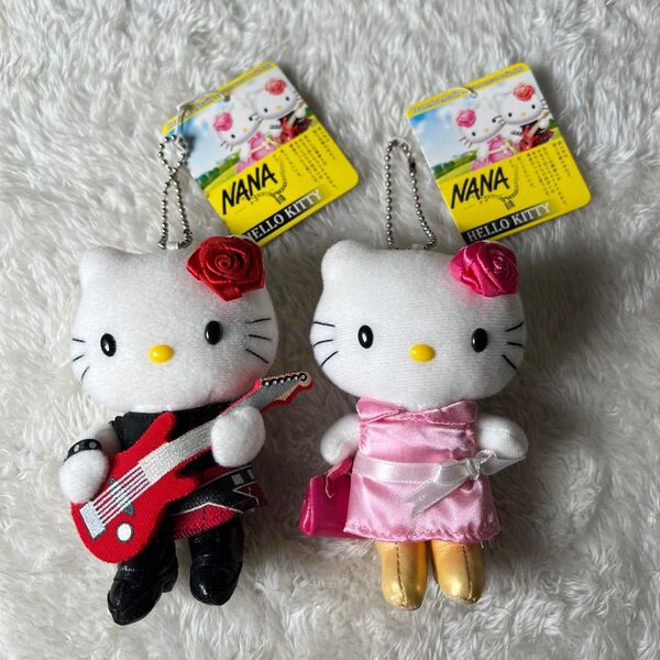 HELLO KITTY キテイちゃん ナナ コラボ ぬいぐるみマスコット セット
