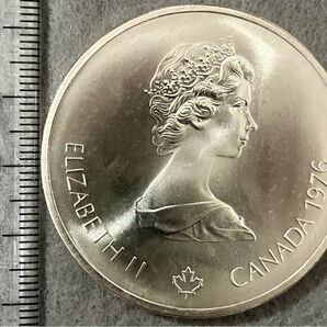 モントリオールオリンピック記念10ドル銀貨 サッカー シルバー925 48グラム 1976年 カナダ
