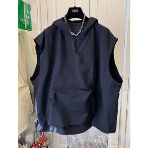 【新品】ベスト ナイロンベスト ボリューム おしゃれ モード