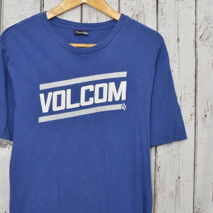 ST1909 Volcom VOLCOM T-shirt M shoulder 50 snowboard mail service possible xq