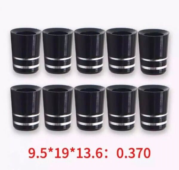 ゴルフ用フェルール ソケット 10個セット スリーブ 0.370インチ