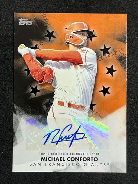 199枚限定 2024 Topps Michael Conforto Auto ドジャース コンフォート 直筆サイン
