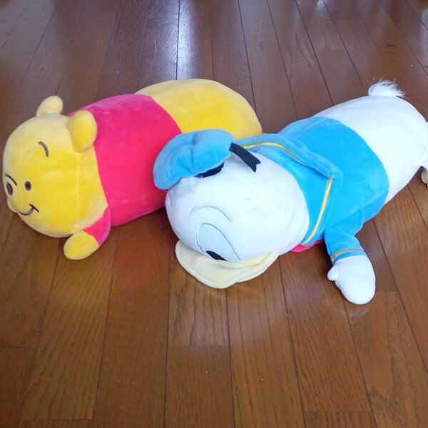 ディズニー プーさん ドナルド ぬいぐるみ 2個セット