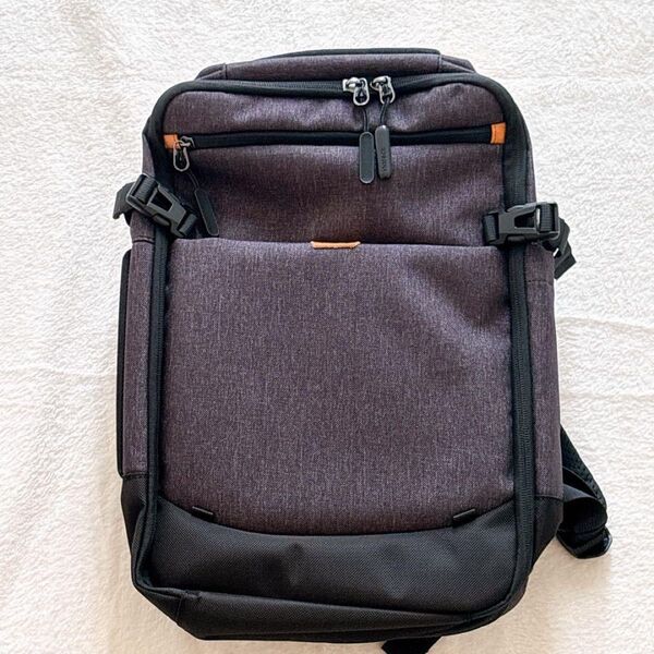 リュック 17-20L 機内持ち込み可能 トラベルバックパック ブラック リュックサック バッグ 黒 バックパック