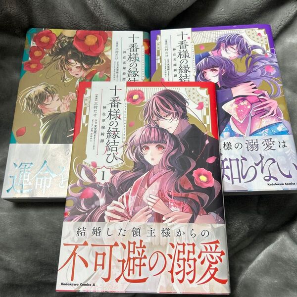 十番様の縁結び 神在花嫁綺譚 1〜3 (角川コミックス・エース) 三村たけ/漫画 東堂燦/原作 白谷ゆう/キャラクター原案