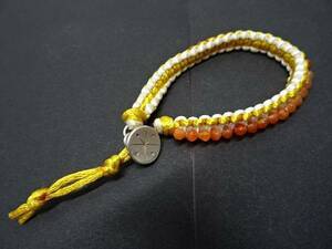 [STAR JEWELRY] Star Jewelry шелк шнур mi солнечный ga( orange ) SV925 браслет 
