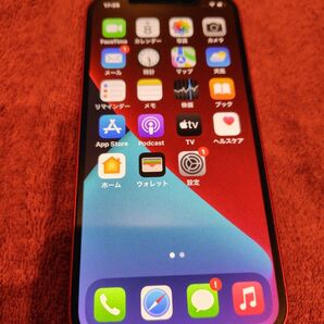 ☆ミ超レア 美品 iPhone12 128GB 赤色 香港仕様 デュアルsim iOS15.7.1 バッテリーの状態87%