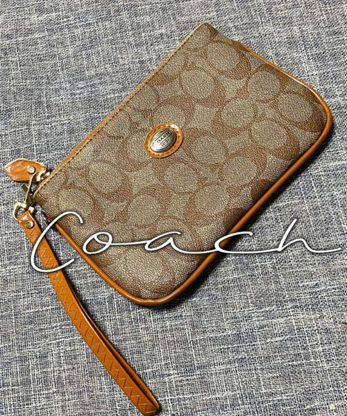 コーチ COACH ポーチ 小物入れ 美品