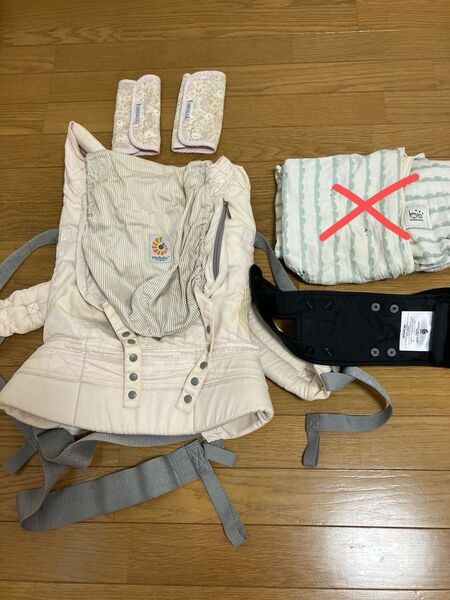 お得セット!エルゴベビー 抱っこ紐 転落防止ベルト よだれカバー 抱っこひも ergobaby