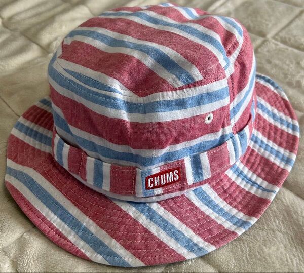CHUMS チャムス バケットハット 美品 帽子 ハット フリーサイズ ユニセックス 紫外線予防 フェス アウトドア 未使用
