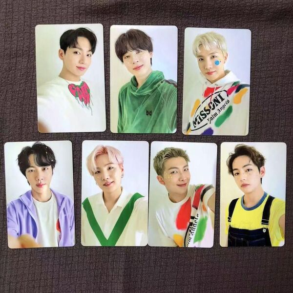BTS ファンクラブ FC 会報誌アンケート特典 当選 限定トレカ7枚セット