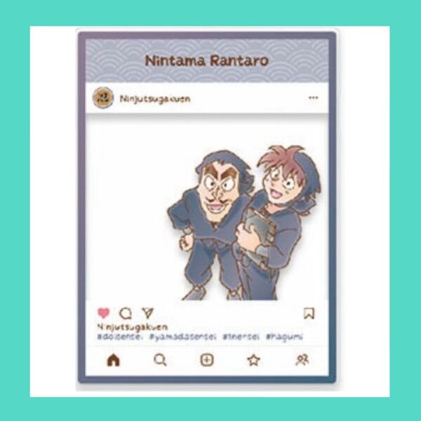忍たま乱太郎 アクリルトレカプレート インスタ風 第六弾 土井 山田 セット販売