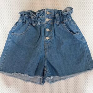 BROWNY STANDARD デニム ショートパンツ ハイウェスト ジーンズ