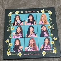 ◆Gugudan Act.2 『Narcissus』 全員直筆サイン入り非売CD◆韓国_画像2