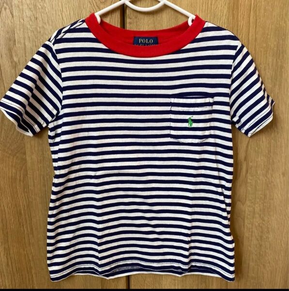 Polo Ralph Lauren ラルフローレン Tシャツ 110 半袖 ボーダー ポロラルフローレン